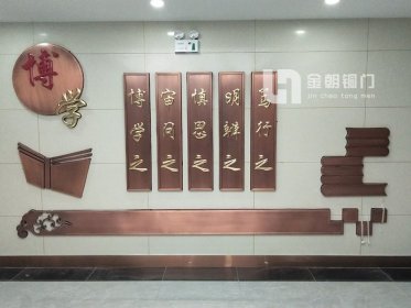 濟南工程銅門廠家安裝案例